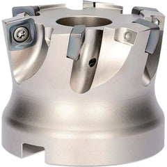 Kyocera - Indexable High-Feed Face Mills Cutting Diameter (Decimal Inch): 1.9685 Cutting Diameter (mm): 50.00 - Apex Tool & Supply