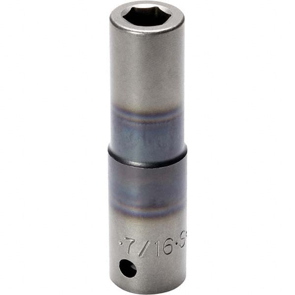 SK - Impact Sockets Drive Size (Inch): 1/2 Size (Inch): 7/16 - Apex Tool & Supply