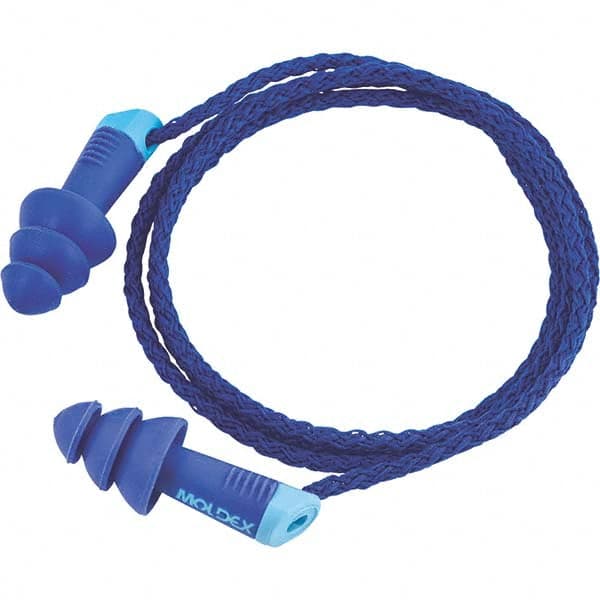 Moldex - 200 1-Pack Pairs Reusable Corded 27 dB Flanged Earplugs - Apex Tool & Supply