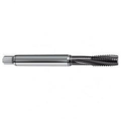 M8x0.75 4HX 3-Flute Cobalt Semi-Bottoming 10 degree Spiral Flute Tap-TiAlN - Apex Tool & Supply