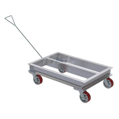 Dolly: 2,000 lb Capacity 36″ Long, 24″ Wide, 10-5/8″ High