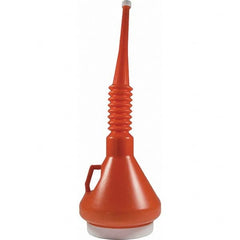 Funnel King - Oil Funnels & Can Oiler Accessories Type: Flexible Spout Material: Polyethylene - Apex Tool & Supply