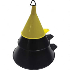 Funnel King - Oil Funnels & Can Oiler Accessories Type: Funnel Set Material: Polyethylene - Apex Tool & Supply
