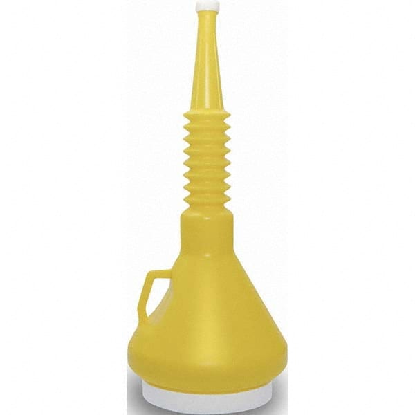 Funnel King - Oil Funnels & Can Oiler Accessories Type: Flexible Spout Material: Polyethylene - Apex Tool & Supply