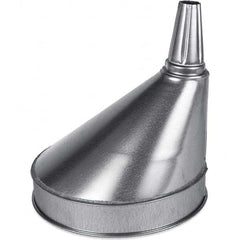 Funnel King - Oil Funnels & Can Oiler Accessories Type: Funnel Material: Galvanized Steel - Apex Tool & Supply