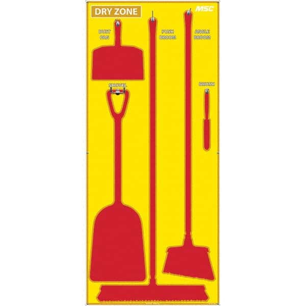 NMC - 30 x 68" Aluminum Composite Panel Shadow Board - Apex Tool & Supply