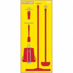 NMC - 30 x 68" Aluminum Shadow Board - Apex Tool & Supply