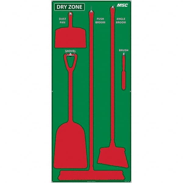 NMC - 30 x 68" Aluminum Composite Panel Shadow Board - Apex Tool & Supply