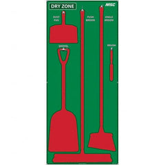 NMC - 30 x 68" Aluminum Composite Panel Shadow Board - Apex Tool & Supply