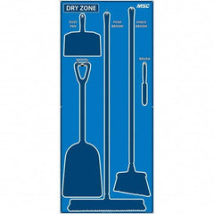 NMC - 30 x 68" Aluminum Composite Panel Shadow Board - Apex Tool & Supply