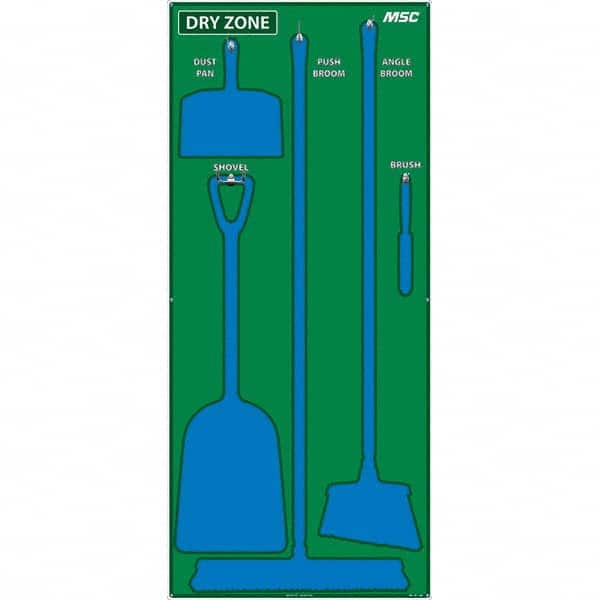 NMC - 30 x 68" Aluminum Shadow Board - Apex Tool & Supply