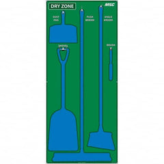 NMC - 30 x 68" Aluminum Shadow Board - Apex Tool & Supply