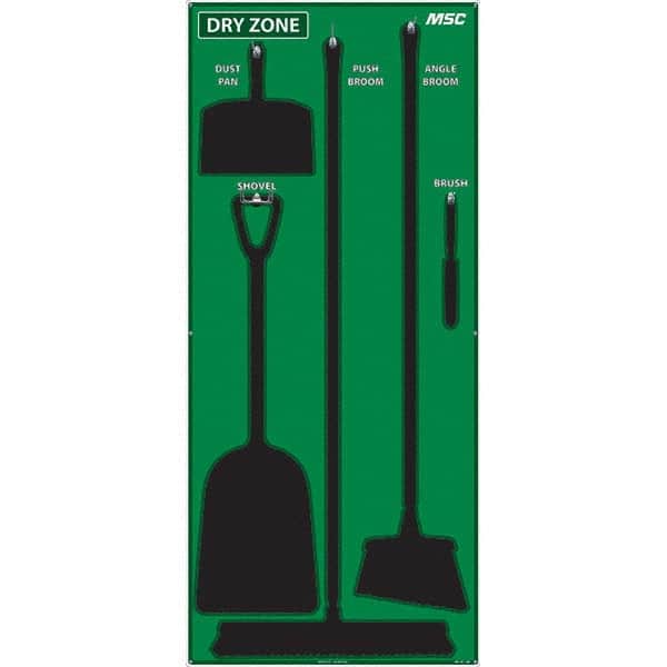 NMC - 30 x 68" Aluminum Composite Panel Shadow Board - Apex Tool & Supply