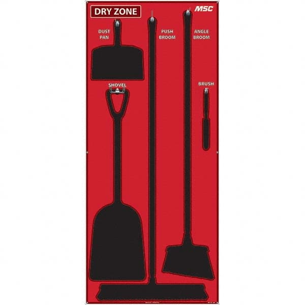 NMC - 30 x 68" Aluminum Shadow Board - Apex Tool & Supply