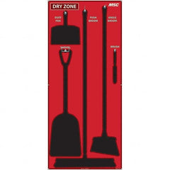 NMC - 30 x 68" Aluminum Shadow Board - Apex Tool & Supply