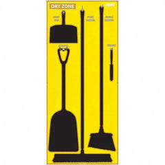 NMC - 30 x 68" Aluminum Shadow Board - Apex Tool & Supply