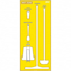 NMC - 30 x 68" Aluminum Shadow Board - Apex Tool & Supply