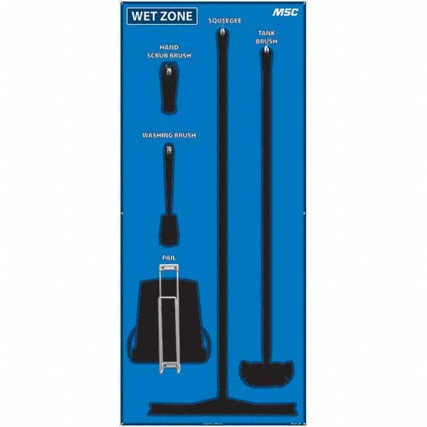 NMC - 30 x 68" Aluminum Composite Panel Shadow Board - Apex Tool & Supply