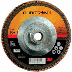 3M - Flap Discs Abrasive Type: Coated Flap Disc Type: Type 27 - Apex Tool & Supply