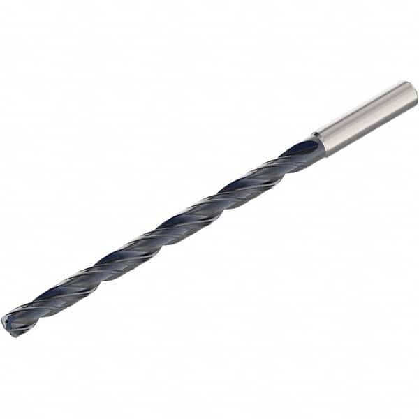 Seco - 5.16mm 140° 2-Flute Solid Carbide Extra Length Drill Bit - Apex Tool & Supply