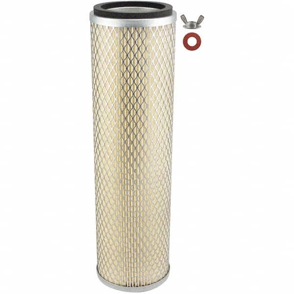 Baldwin Filters - 14-5/8" OAL x 4-1/8" OD Automotive Air Filter - Apex Tool & Supply
