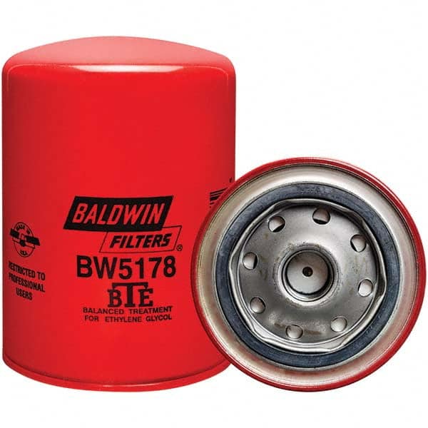 Baldwin Filters - 3/4 Thread 5-3/8" OAL x 3-11/16" OD Automotive Coolant Filter - Apex Tool & Supply