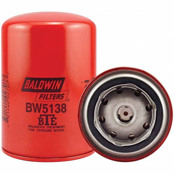 Baldwin Filters - 11/16 Thread 5-3/8" OAL x 3-11/16" OD Automotive Coolant Filter - Apex Tool & Supply