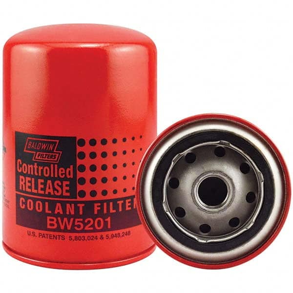 Baldwin Filters - 3/4 Thread 5-3/8" OAL x 3-11/16" OD Automotive Coolant Filter - Apex Tool & Supply