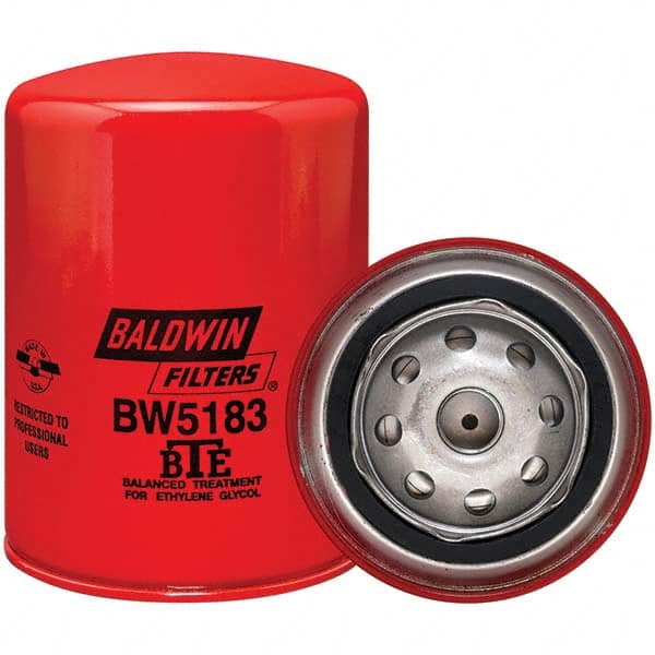 Baldwin Filters - M16 x 1.5 Thread 4-7/16" OAL x 3-11/16" OD Automotive Coolant Filter - Apex Tool & Supply