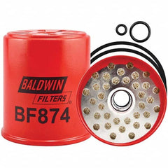 Baldwin Filters - 3-13/16" OAL x 3-15/32" OD Automotive Fuel Filter - Apex Tool & Supply