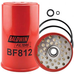 Baldwin Filters - 5-13/32" OAL x 3-15/32" OD Automotive Fuel Filter - Apex Tool & Supply