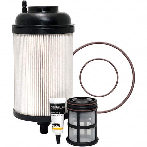 Baldwin Filters - 10" OAL x 4-19/32" OD Automotive Fuel Filter - Apex Tool & Supply
