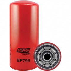 Baldwin Filters - 1-3/8 Thread 12-3/32" OAL x 5-3/8" OD Automotive Fuel Filter - Apex Tool & Supply
