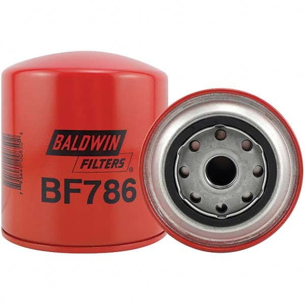 Baldwin Filters - 7/8 Thread 4-11/16" OAL x 4-1/4" OD Automotive Fuel Filter - Apex Tool & Supply
