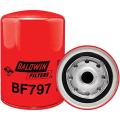 Baldwin Filters - 3/4 Thread 5-3/8" OAL x 3-11/16" OD Automotive Fuel Filter - Apex Tool & Supply