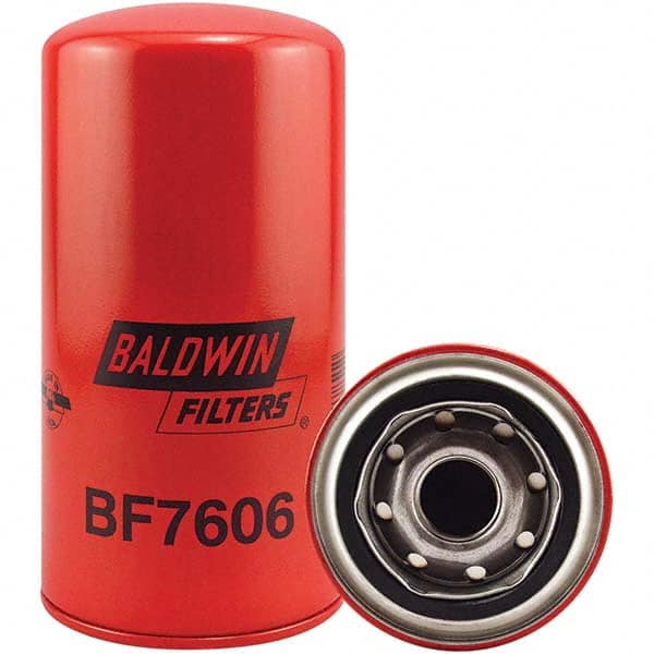 Baldwin Filters - 1 Thread 7-3/16" OAL x 3-11/16" OD Automotive Fuel Filter - Apex Tool & Supply