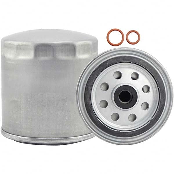 Baldwin Filters - M12 x 1.5 Thread 3-13/16" OAL x 3-3/8" OD Automotive Fuel Filter - Apex Tool & Supply