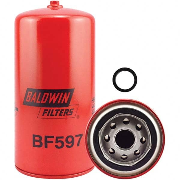 Baldwin Filters - 15/16 Thread 7-17/32" OAL x 3-11/16" OD Automotive Fuel Filter - Apex Tool & Supply