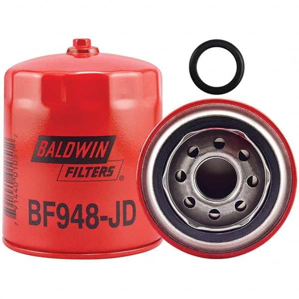 Baldwin Filters - 1 Thread 4-11/16" OAL x 3-11/16" OD Automotive Fuel Filter - Apex Tool & Supply