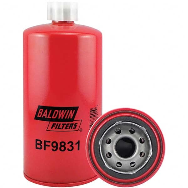 Baldwin Filters - 1 Thread 7-7/8" OAL x 3-19/32" OD Automotive Fuel Filter - Apex Tool & Supply