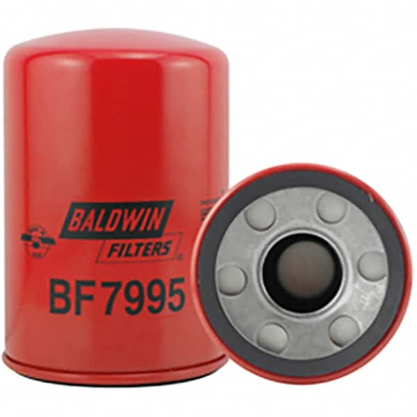 Baldwin Filters - 1-1/2 Thread 5-9/16" OAL x 3-3/4" OD Automotive Fuel Filter - Apex Tool & Supply