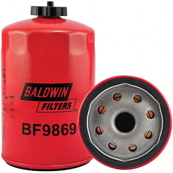 Baldwin Filters - 1 Thread 7-1/8" OAL x 4-9/32" OD Automotive Fuel Filter - Apex Tool & Supply