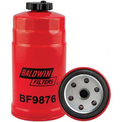 Baldwin Filters - 1 Thread 6-21/32" OAL x 3-1/4" OD Automotive Fuel Filter - Apex Tool & Supply