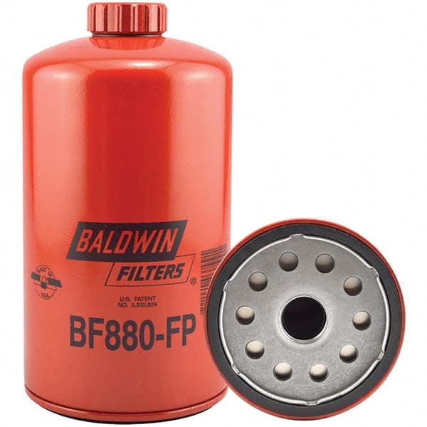 Baldwin Filters - 1 Thread 7-29/32" OAL x 4-1/4" OD Automotive Fuel Filter - Apex Tool & Supply