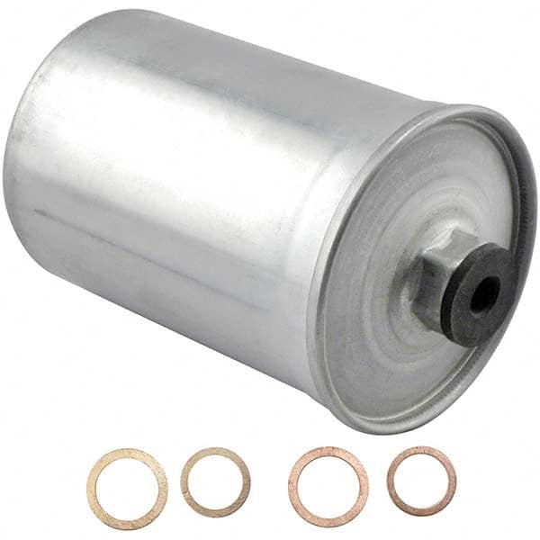 Baldwin Filters - 5-11/32" OAL x 3-1/8" OD Automotive Fuel Filter - Apex Tool & Supply