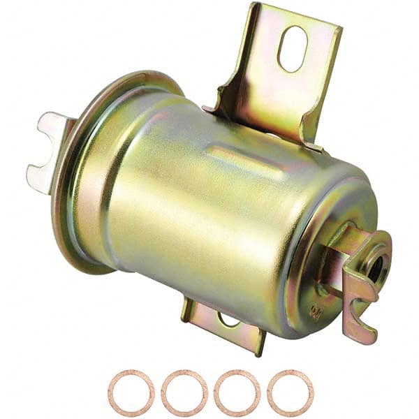 Baldwin Filters - 4-13/32" OAL x 2-3/4" OD Automotive Fuel Filter - Apex Tool & Supply