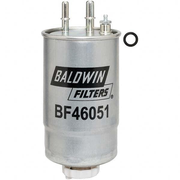 Baldwin Filters - 8-1/16" OAL x 3-1/2" OD Automotive Fuel Filter - Apex Tool & Supply