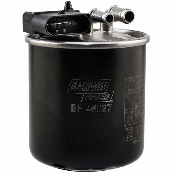 Baldwin Filters - 4-27/32" OAL x 3-17/32" OD Automotive Fuel Filter - Apex Tool & Supply