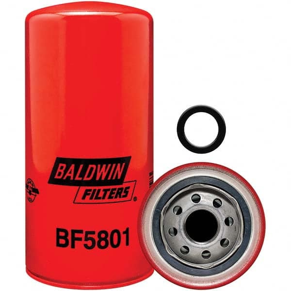 Baldwin Filters - 1 Thread 8-1/32" OAL x 3-11/16" OD Automotive Fuel Filter - Apex Tool & Supply
