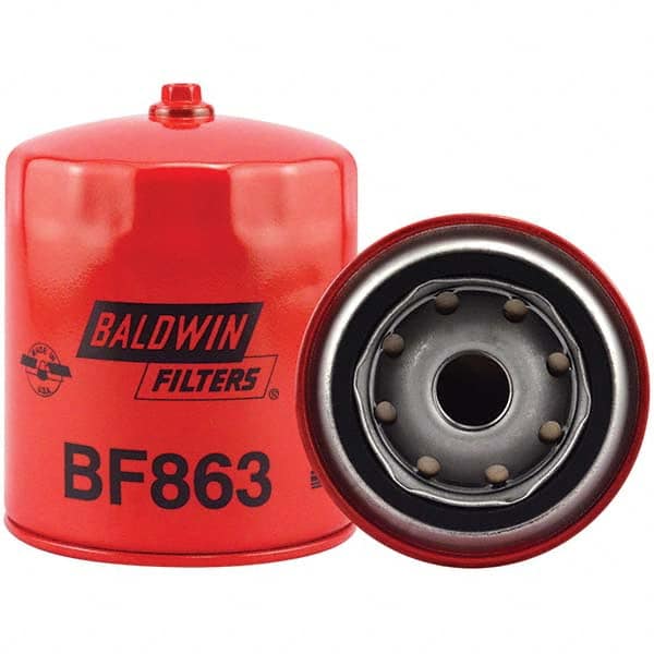 Baldwin Filters - 13/16 Thread 4-11/16" OAL x 3-11/16" OD Automotive Fuel Filter - Apex Tool & Supply